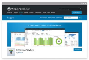 Finteza 웹 분석과 WordPress 웹사이트 통합을 위한 무료 플러그인 — 다운 받아 사용해보세요