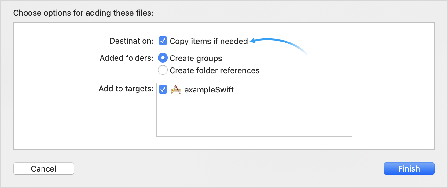 Installazione di Finteza SDK per iOS Installazione di Finteza SDK per iOS